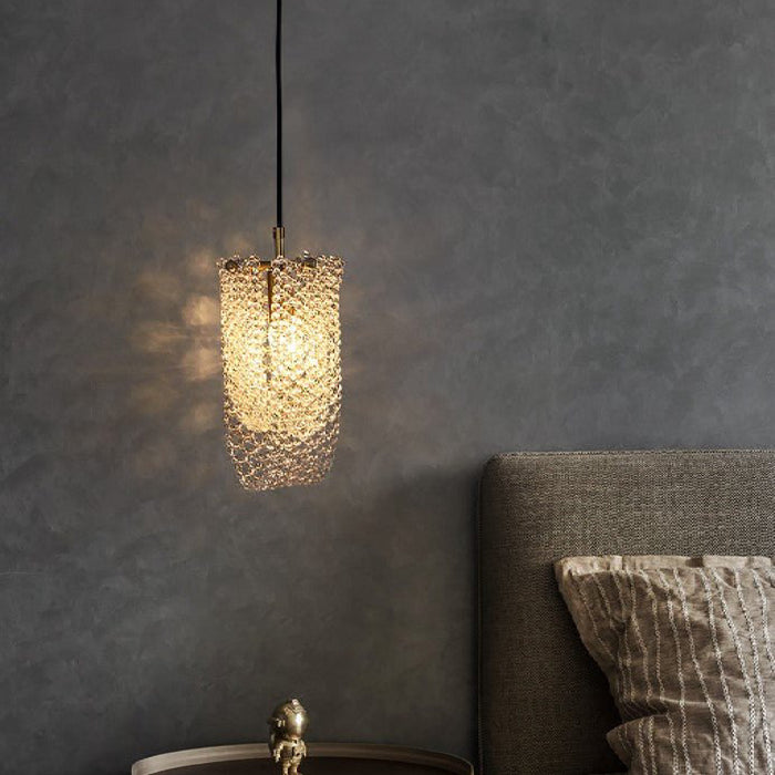 MIRODEMI Rialto Luminous Crystal Pendant Light For Living Room