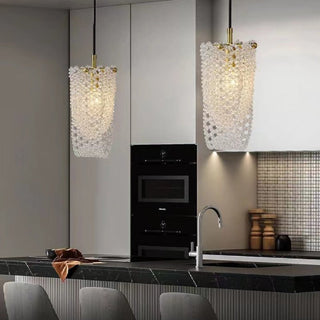 MIRODEMI Rialto Luminous Crystal Pendant Light For Kitchen