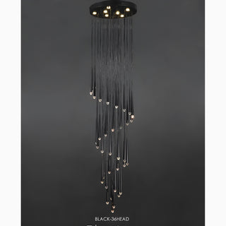 MIRODEMI® Rimplas | Stylish Minimalistic Long Ceiling Chandelier