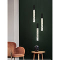 MIRODEMI Riomaggiore | Designer Luxury Long Staircase Crystal Chandelier