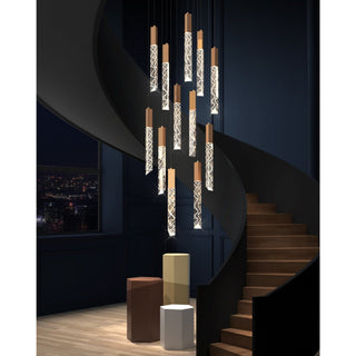 MIRODEMI Riomaggiore | Designer Luxury Long Pendant Light