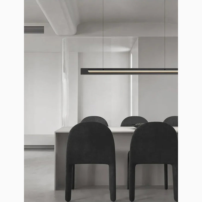 MIRODEMI® Risch | Modern Black Stainless Steel Rectangle Chandelier