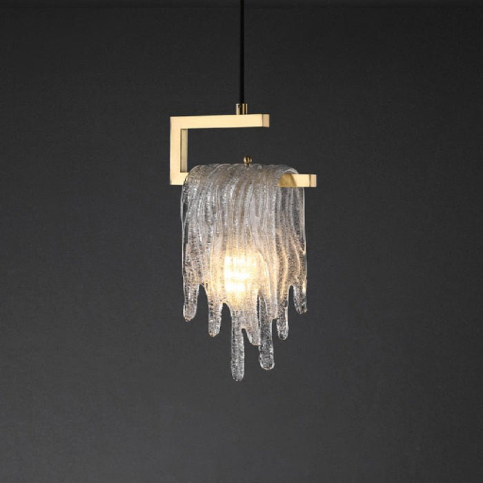 MIRODEMI® Roccavignale | GorgeousLuxury Crystal LED Pendant Light for Bedroom