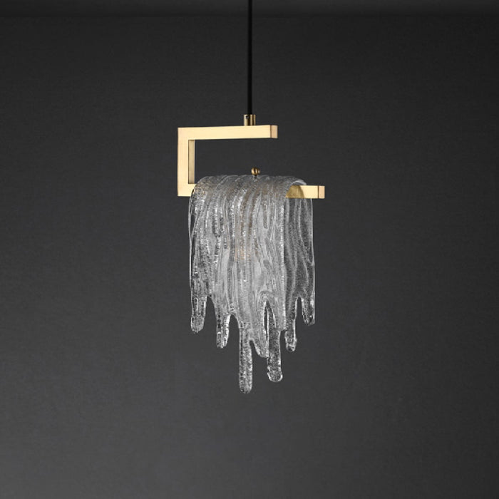 MIRODEMI® Roccavignale | Luxury Crystal LED Pendant Light for Home