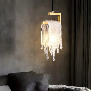 MIRODEMI Roccavignale | Luxury Crystal LED Pendant Light for Bedroom