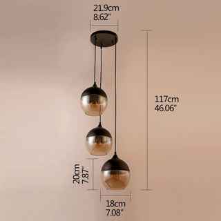 MIRODEMI Roquebrune-Cap-Martin Loft Chandelier for Kitchen 