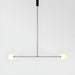 MIRODEMI Roquefort-les-Pins Minimalistic Pendant Light for Kitchen and Dining Room with Frosted White Glass