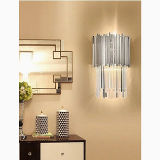 MIRODEMI® Roquestéron-Grasse | Modern Posh Gold/Silver LED Wall Sconce | wall lamp | wall light