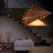 Creative Brown LED Pendant Lamp from Mirodemi for Living Room