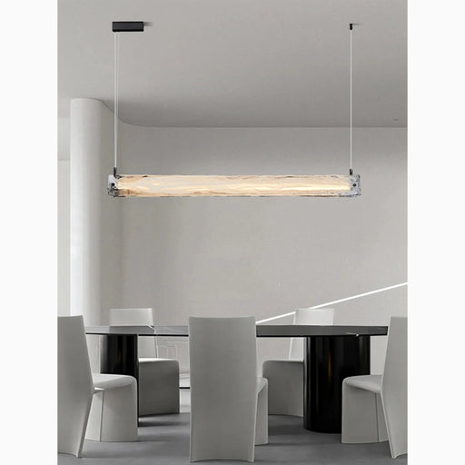 MIRODEMI® Saanen | Luxury Modern Rectangle Chandelier for Kitchen Island