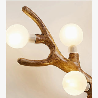 MIRODEMI® Deer Horns LED Wall Lamp with Glass Spheres for Bedroom, Living Room image | luxury lighting | deer horns lamps