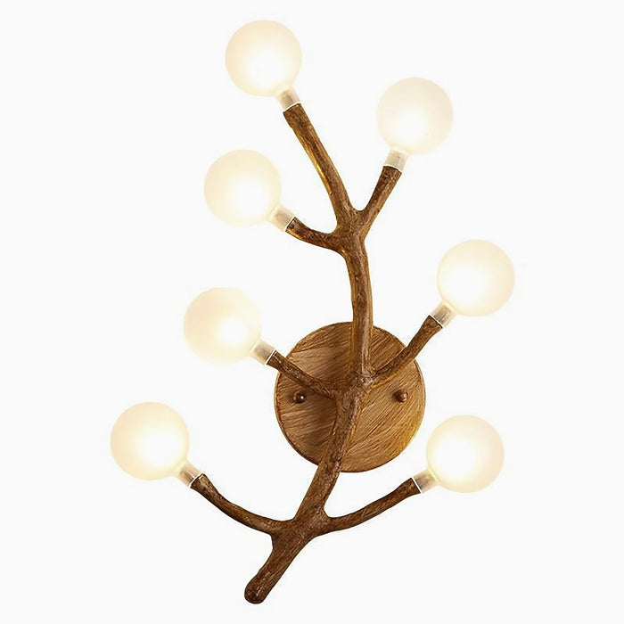 MIRODEMI® One Horn LED Wall Lamp with Glass Spheres for Bedroom, Living Room image | luxury lighting | luxury wall lamps
