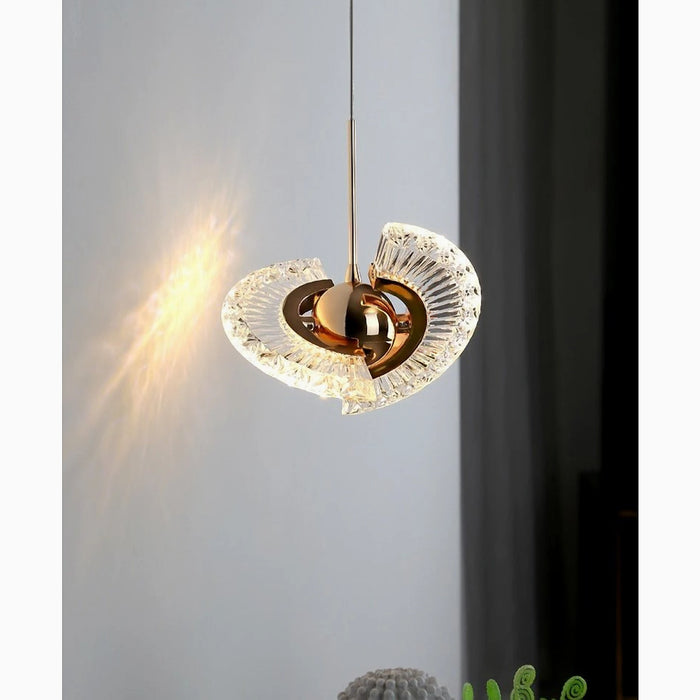 Metal Gold LED Pendant Lamp from Mirodemi for Home Interior