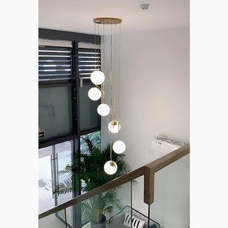 MIRODEMI Saint-Jeannet | Perfect Duplex Spiral Pendant Chandelier 