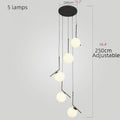 MIRODEMI Saint-Jeannet | Elegant Duplex Spiral Pendant Chandelier For Stairway