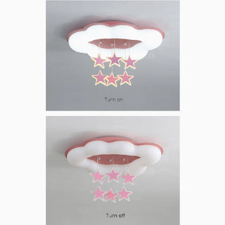 MIRODEMI® Saint-Nicolas | Creative pink LED Chandelier for kids room