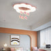 MIRODEMI® Saint-Nicolas | Creative pink Chandelier for kids room