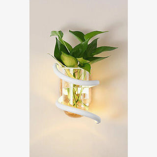 MIRODEMI® Creative Wall lamp with Decorative Plant for Bedroom, Corridor image | luxury lighting | decorative plant wall lamp