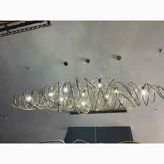 MIRODEMI® Samedan | Creative Extraordinary Rectangle Chandelier