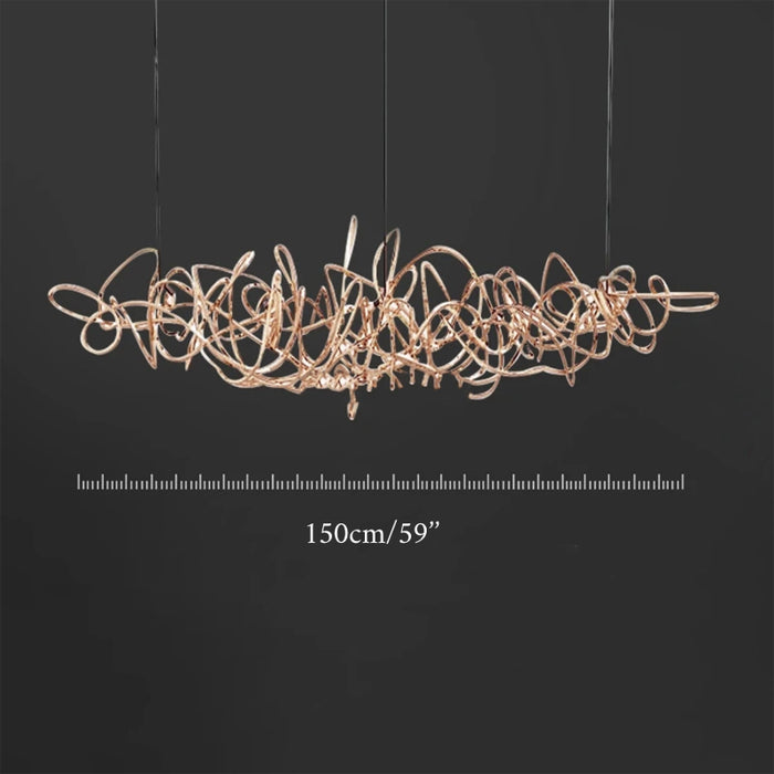 MIRODEMI® Samedan | Creative Extraordinary Rectangle Chandelier