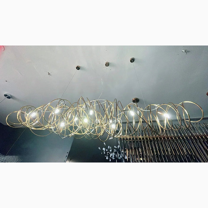 MIRODEMI® Samedan | Creative Extraordinary Rectangle Chandelier