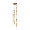 San Bartolomeo al Mare | Modern Gold Crystal Chandelier for Bedroom