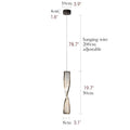San Bartolomeo al Mare | Modern Gold Crystal Chandelier for Bedroom