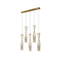 San Bartolomeo al Mare | Modern Gold Crystal Chandelier for Bedroom