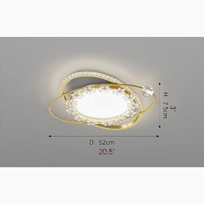 MIRODEMI® Sankt Vith | Luxury Circle LED Chandeliers