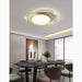 MIRODEMI® Sankt Vith | Luxury Circle LED Chandelier for kitchen