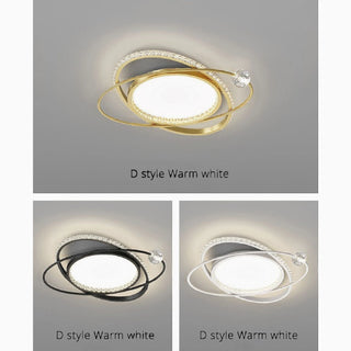 MIRODEMI® Sankt Vith | Luxury Circle LED Chandelier warm