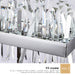 MIRODEMI® Sassello | Modern Design Glamorous Rectangle Crystal Chandelier