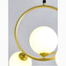 MIRODEMI Sauze | Art Iron Chandelier with Ball-Shaped Ceiling Lights for Home