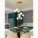 MIRODEMI® Sauze | Art Iron Modern Chandelier with Ball-Shaped Ceiling Lights