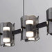 MIRODEMI® Schönenwerd | Stylish Creative Rectangle Glass Chandelier