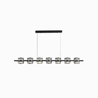 MIRODEMI® Schönenwerd | Stylish Creative Rectangle Glass Chandelier