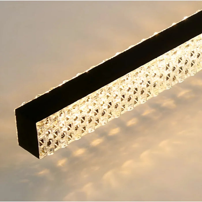 MIRODEMI® Schlieren | Luxury Crystal LED Celling Light