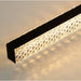 MIRODEMI® Schlieren | black Luxury Crystal LED Celling Light