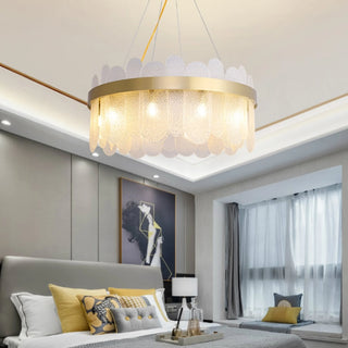 MIRODEMI® Schönbühl | Modern Drum Chandelier for Living Room