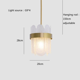 MIRODEMI® Schönbühl | Modern Chandelier for Living Room