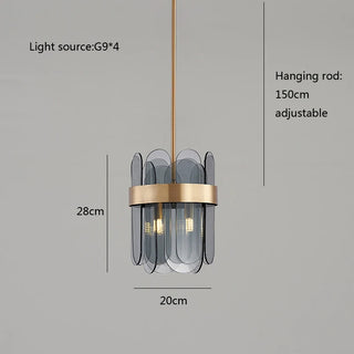 MIRODEMI® Schönbühl | Modern Chandelier for Living Room