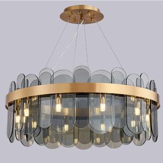 MIRODEMI® Schönbühl | Modern Drum Chandelier for Kitchen