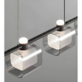 MIRODEMI® Schwerzenbach | Minimalistic Glass Cubes Stylish Chandelier