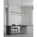 MIRODEMI® Schwerzenbach | Minimalistic Glass Cubes Stylish Chandelier