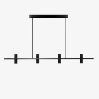 MIRODEMI® Seengen | Minimalistic Modern Black Copper Stone Chandelier