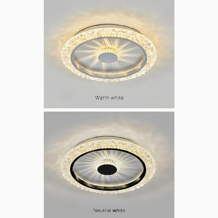 MIRODEMI® Sint-Truiden | Modern Creative LED Crystal Ceiling Lamp collage