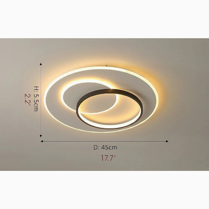 MIRODEMI® Soignies | Modern Creative LED Ceiling Light parametes