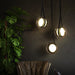 Soldano | Classy Nordic Style Smoke Glass Ball Pendant Lighting