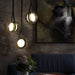 Soldano | Nordic Style Smoke Glass Ball Aesthetic Pendant Lighting