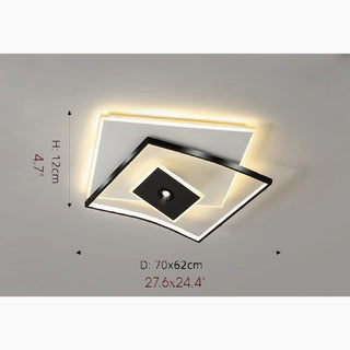 MIRODEMI® Spa | Dimmable LED Ceiling Lamp sizes